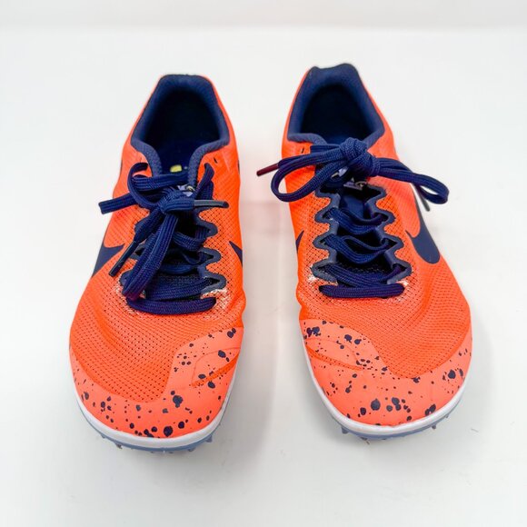 Nike Zoom Rival D 10 ‘Bright Mango' Track SPIKES Running Shoe Women's Size 5 - Picture 3 of 11